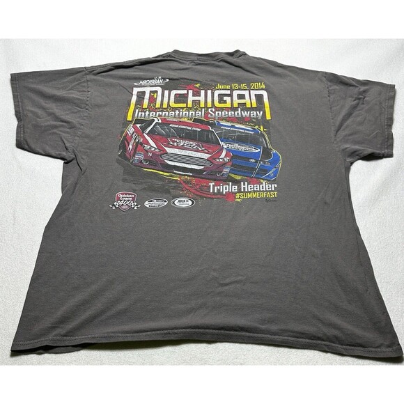 Quicken Loans 400 Michigan International Speedway Shirt 2014 T-Shirt 2XL XXL - Picture 1 of 8
